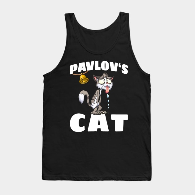 Pavlov's Cat Tank Top by ninarts